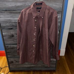 Men’s Claybrooke Button Up Dress Shirt w/Button Down Collar